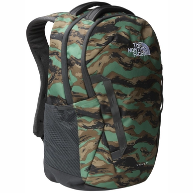 Rugzak The North Face Vault Deep Grass Green Painted Camo Print Asphalt Grey