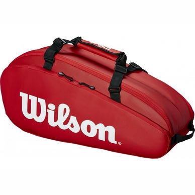 Tennistasche Wilson Tour 2 Compartment Small Rot