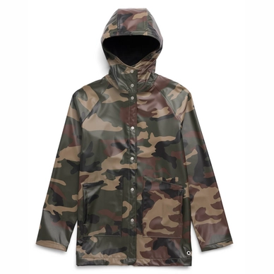 Jas Herschel Supply Co. Women's Rainwear Classic Woodland Camo/White Classic Logo