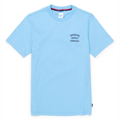 T-shirt Herschel Supply Co. Femme Tee Stack Logo Alaskan Blue Peacoat