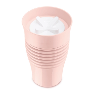 Thermosbeker Koziol Safe To Go 400 ml Queen Pink Cotton White
