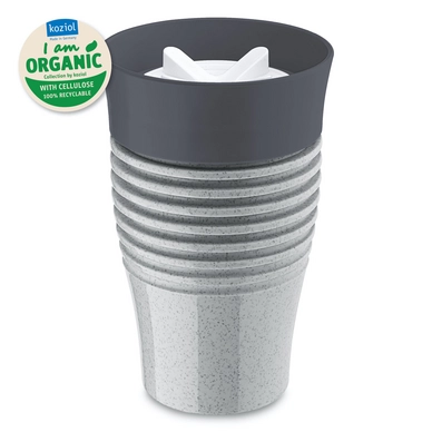 Thermobecher Koziol Safe To Go 400 ml Organic Grey