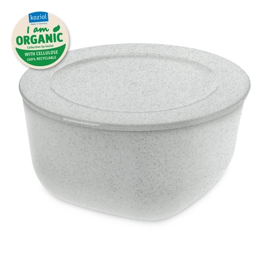 Lunchbox Koziol Connect Box 2 Schaal met Deksel 2 liter Organic Grey