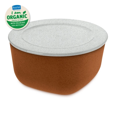 Lunchbox Koziol Connect Box 2 Schaal met Deksel 2 liter Organic Rusty Steel