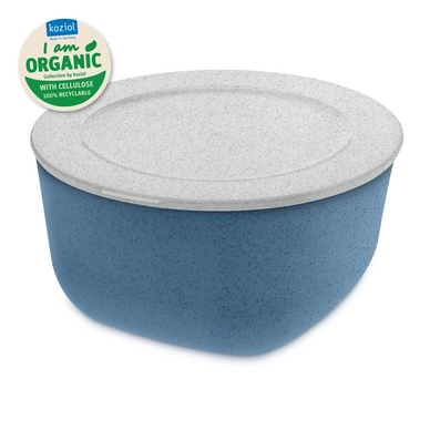 Lunchbox Koziol Connect Box 2 Schaal met Deksel 2 liter Organic Deep Blue