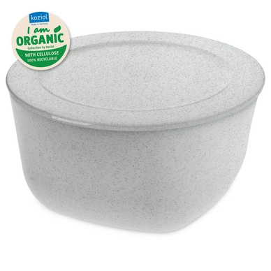 Lunchbox Koziol Connect Box 4 Schaal met Deksel 4 liter Organic Grey