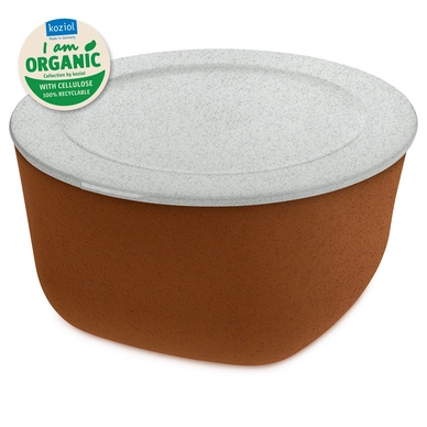 Lunchbox Koziol Connect Box 4 Schaal met Deksel 4 liter Organic Rusty Steel