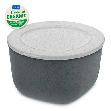 Lunchbox Koziol Connect Box 1 Schaal met Deksel 1 liter Organic Deep Grey