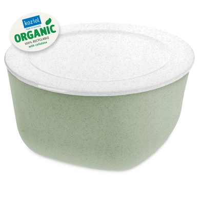 Lunchbox Koziol Connect Box 4 Schaal met Deksel 4 liter Organic Green