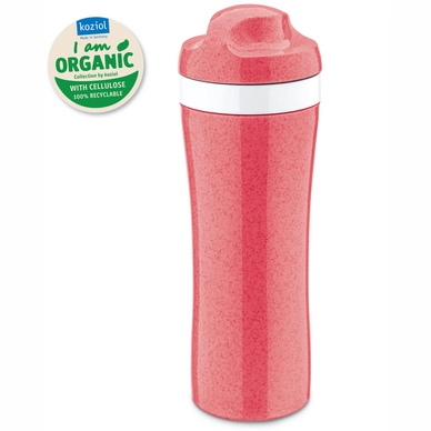 Waterfles Koziol Oase 425 ml Organic Coral