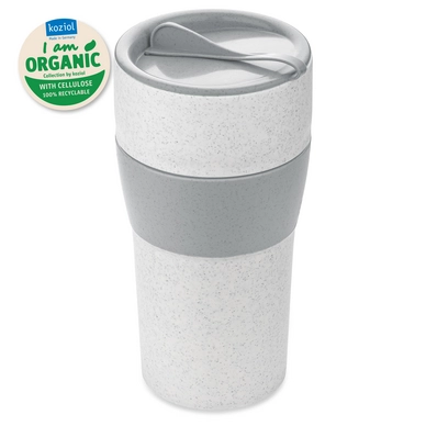 Thermobecher Koziol Aroma To Go XL Met Deksel 700 ml Organic Grey