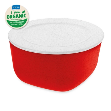 Lunchbox Koziol Connect Box 2 Schaal met Deksel 2 liter Organic Red