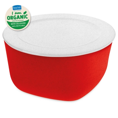 Lunchbox Koziol Connect Box 4 Schaal met Deksel 4 liter Organic Red