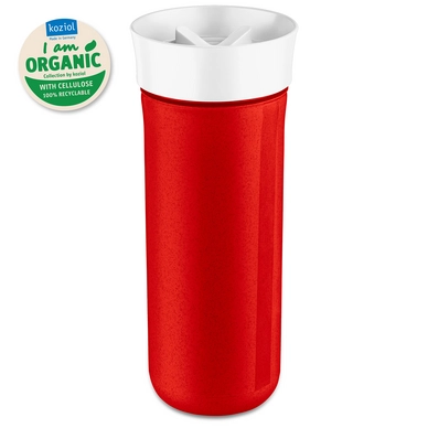 Waterfles Koziol Safe To Go XL 700 ml Organic Red