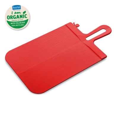 Snijplank Koziol Snap L Opvouwbaar Organic Red