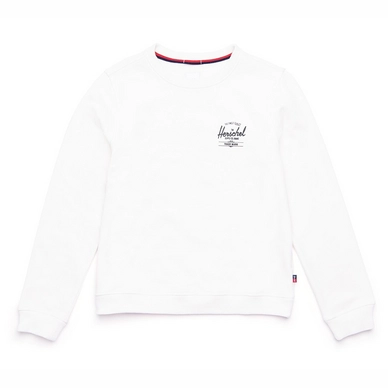 Trui Herschel Supply Co. Women's Crewneck Classic Logo Blanc de Blanc Black