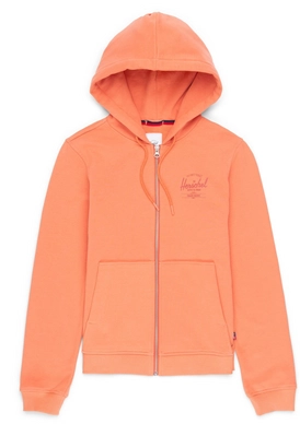 Vest Herschel Supply Co. Women's Full Zip Hoodie Classic Logo Carnelian Apricot