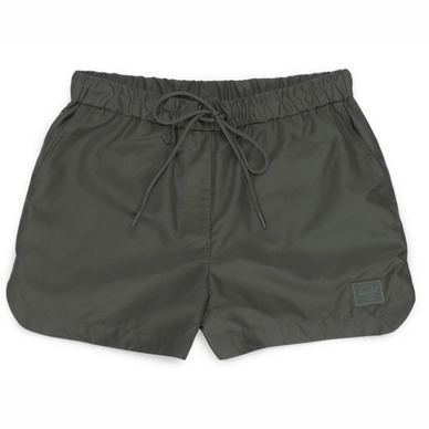 Korte Broek Herschel Supply Co. Women's Voyage Alta Short Dark Olive