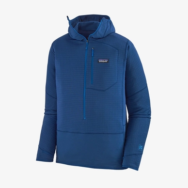 Jumper Patagonia Men R1 PO Hoody Superior Blue