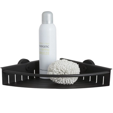 Panier de Douche Tiger Boston Noir 24,7 cm