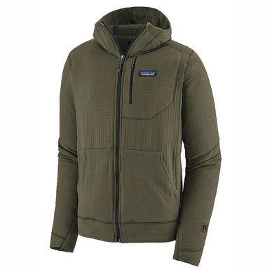 Zip Sweatshirt Patagonia Men's R1 Full Industrial Green