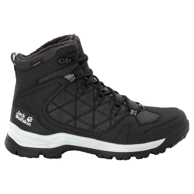 Wanderschuh Jack Wolfskin Cold Terrain Texapore Mid Black Off White Herren