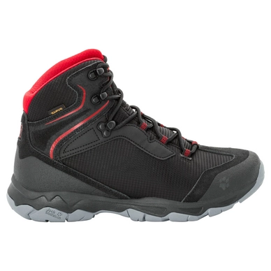 Chaussures de Randonnée Jack Wolfskin Men Rock Hunter Texapore Mid Black Red