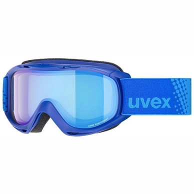 Skibril Uvex Unisex Slider FM Blue / Mirror Blue