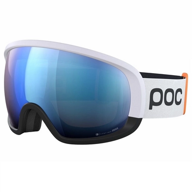Masque de Ski POC Fovea Clarity Comp Hydrogen White/Uranium Black/Spektris Blue