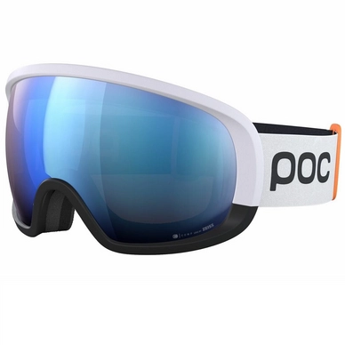 Masque de Ski POC Fovea Clarity Comp + Hydrogen White/Uranium Black/Spektris Blue
