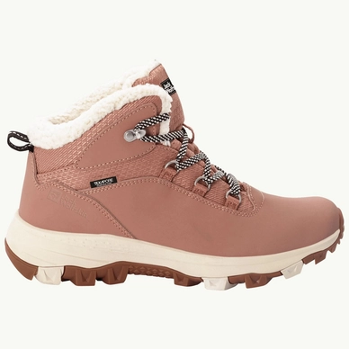 Hiking Boots Jack Wolfskin Women Everquest Texapore Mid Rose White