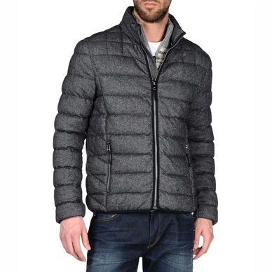 Doudoune Napapijri Aerons Stand Wool Steel Grey Men