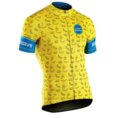Fietsshirt Northwave Men Banana Split SS Yellow