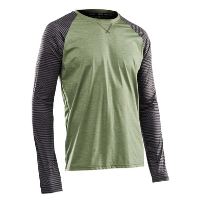 Fietsshirt Northwave Men Edge LS MTB Green Melange