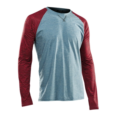 Fietsshirt Northwave Men Edge LS MTB Light Blue Melange