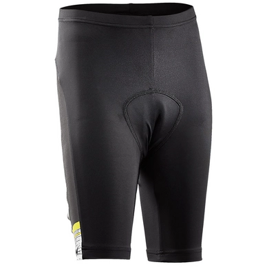 Fietsbroek Northwave Kids Origin Junior Black Yellow Fluo