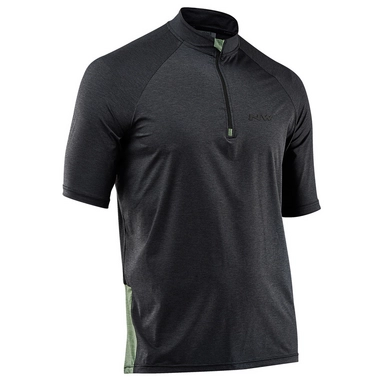 Fietsshirt Northwave Men Trail SS MTB Dark Grey Melange Green