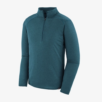 Jumper Patagonia Men's Cap TW Zip Neck Crater Blue Light Crater Blue X Dye
