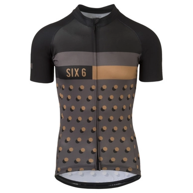 Maillot de Cyclisme AGU Men SIX6 Dot Black