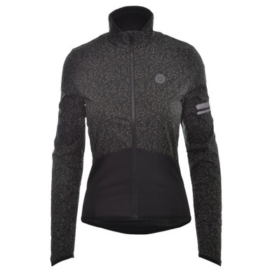 Veste de Cyclisme AGU Women Hivis Essential Thermo Jacket Black