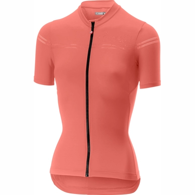 Fietsshirt Castelli Women Promessa 2 Jersey FZ Salmon