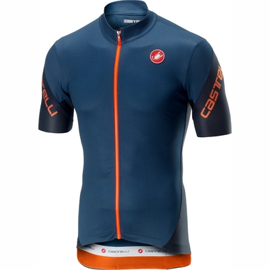 Fietsshirt Castelli Men Entrata 3 Jersey FZ Light Steel Blue
