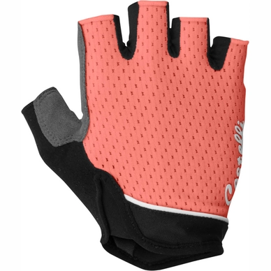Fietshandschoen Castelli Women Roubaix Gel Salmon