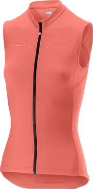 Fietsshirt Castelli Women Promessa Sleeveless Salmon