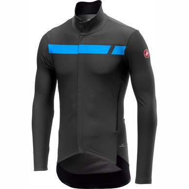 Fietsshirt Castelli Men Perfetto Long Sleeve Dark Gray