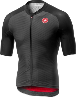 Fietsshirt Castelli Men Aero Race 6.0 Jersey FZ Dark Gray