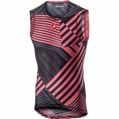 Fietsshirt Castelli Men Pro Mesh Sleeveless PINK