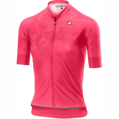 Fietsshirt Castelli Women Aero Pro Jersey FZ PINK