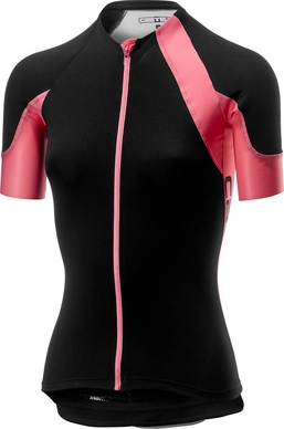Fietsshirt Castelli Women Scheggia 2 Jersey FZ Black Pink