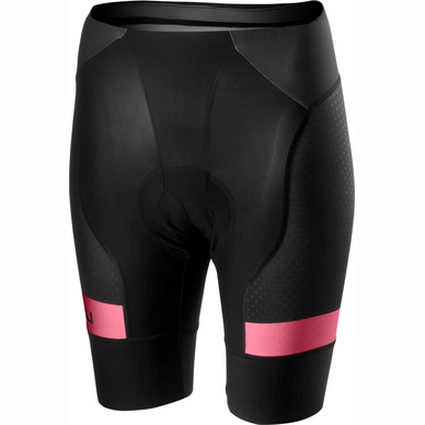 Fietsbroek Castelli Women Free Aero Race 4 Short Black Pink
